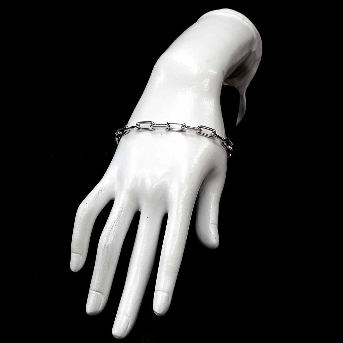 Santos Bracelet MM 18K White Gold 750