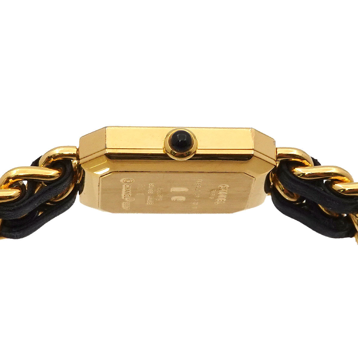 Premiere Size M H0001 Vintage Quartz Black Dial Ladies Watch