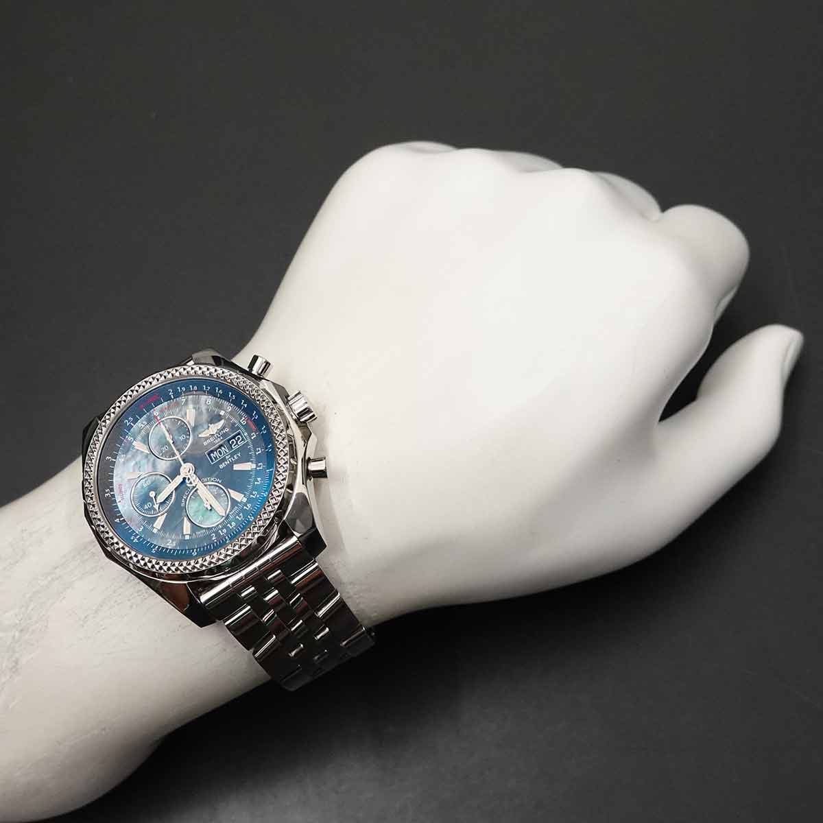 Bentley GT A13362 Chronograph Blue Shell Mens Watch