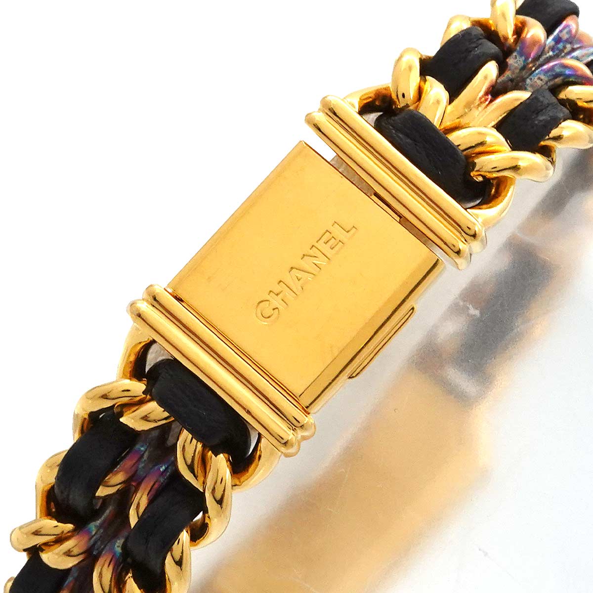 Premiere Size S H0001 Vintage Quartz Black Dial Ladies Watch