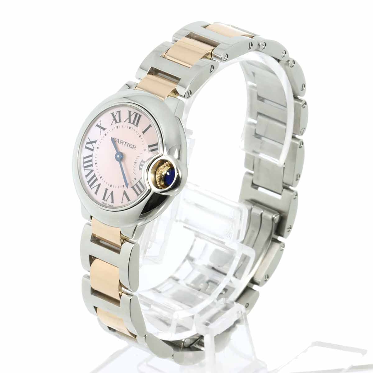 ballon bleu SM W6920034 Quartz PG Pink Shell Dial