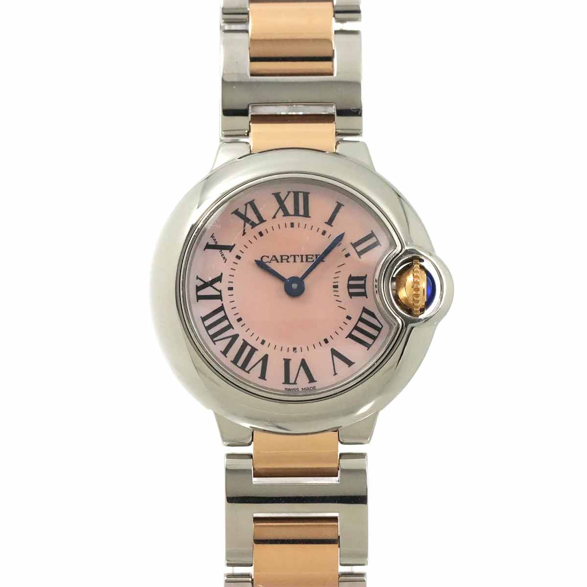 ballon bleu SM W6920034 Quartz PG Pink Shell Dial