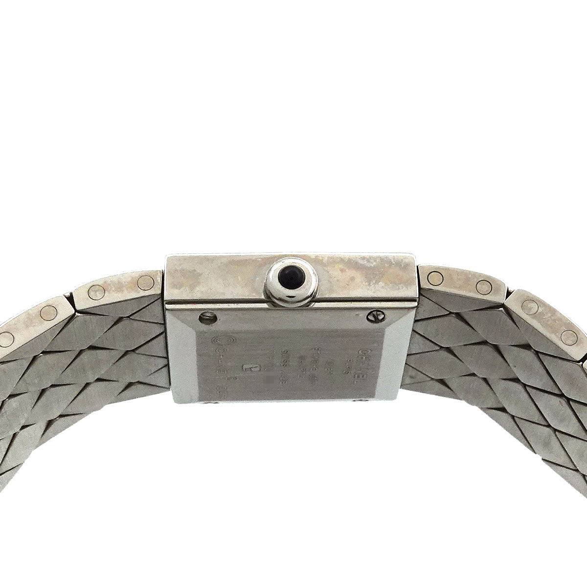 Matelasse H0489 Bezel Diamond Quartz Black Dial Ladies Watch