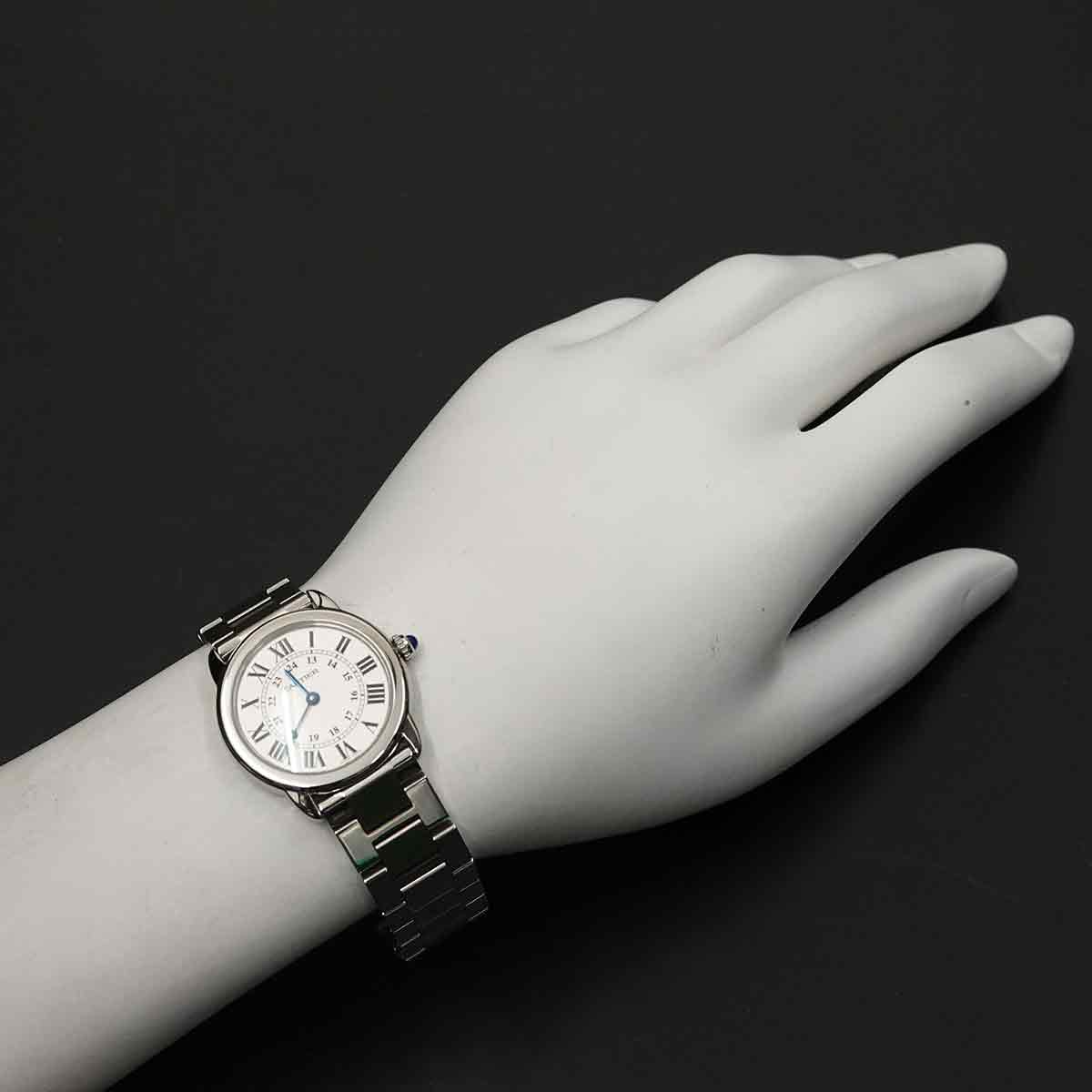 Rondo Solo SM W6701004 Quartz Silver Dial Ladies Watch