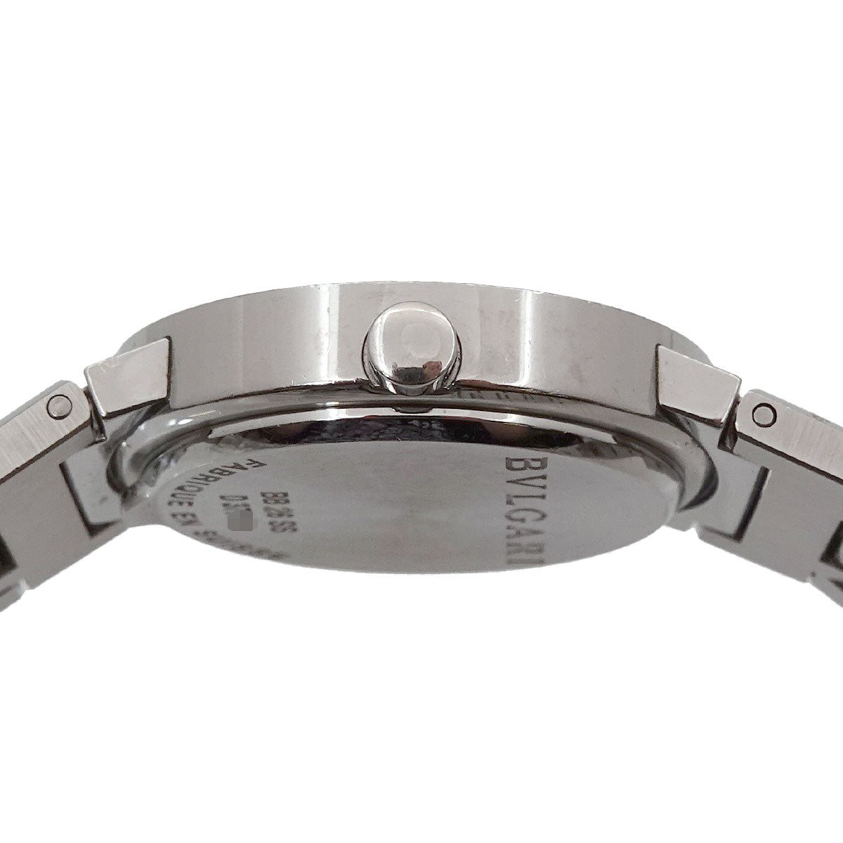 BVLGARIBVLGARI BB26SS 12P Diamond Quartz Black Dial Ladies