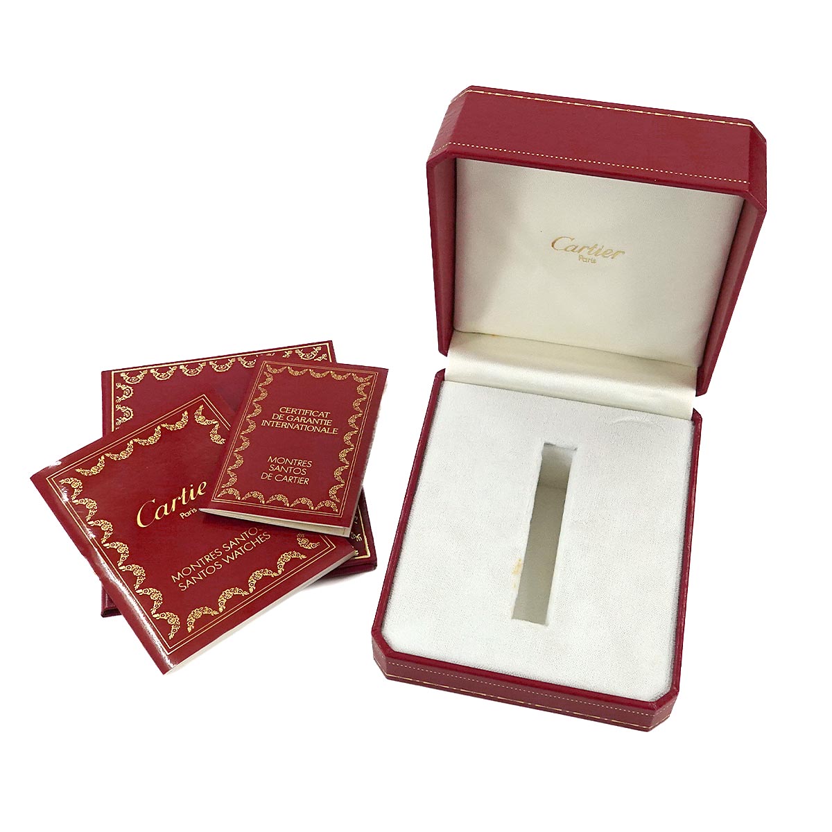 Santos Octagon SM W2001683 YG Quartz cream Dial Ladies