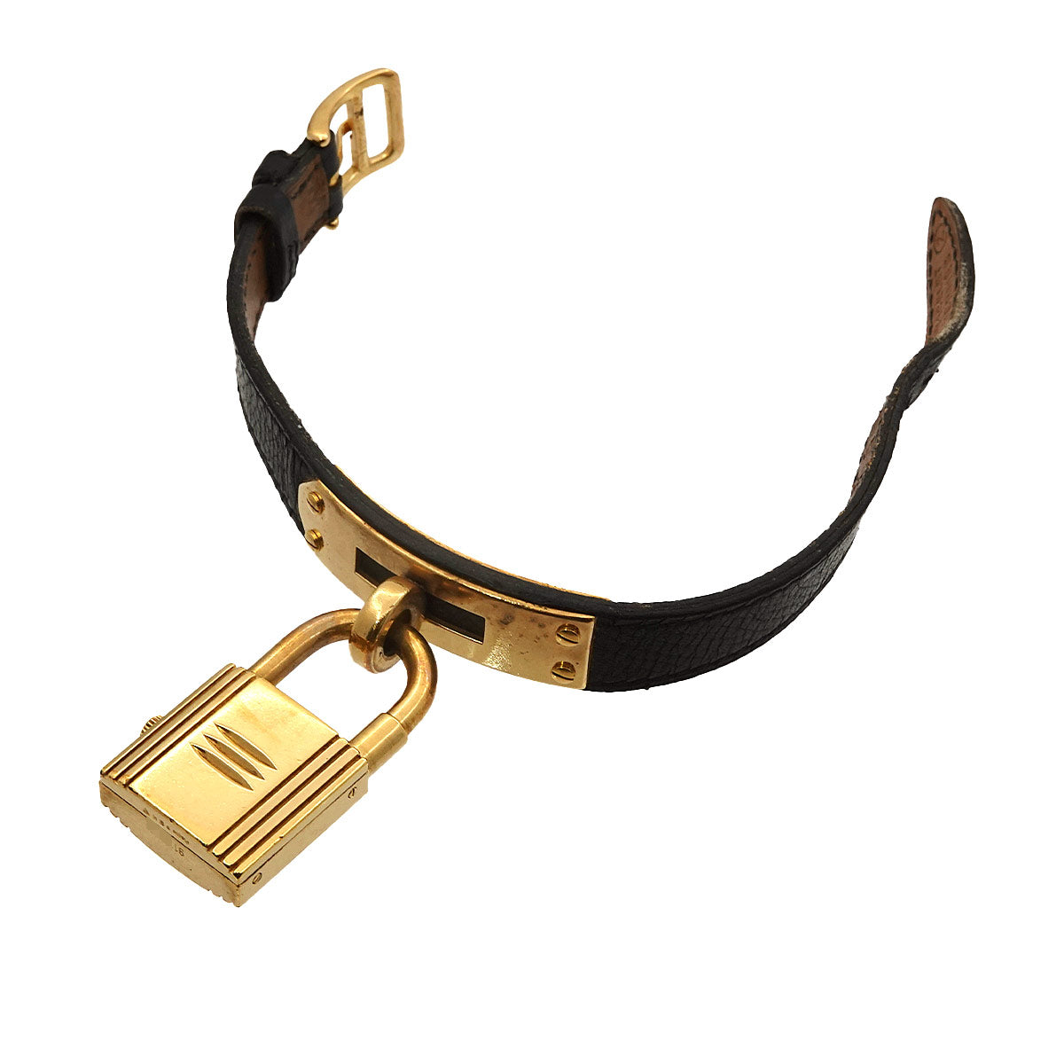 KELLY Watch Quartz Black Dial Leather Ladies Watch