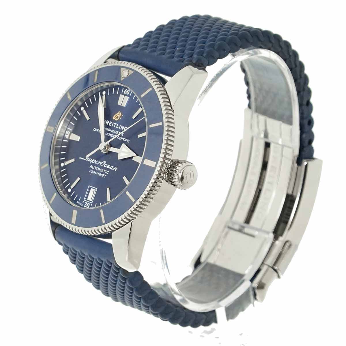 SuperOcean Heritage II AB2010 42mm Date Blue Dial Mens