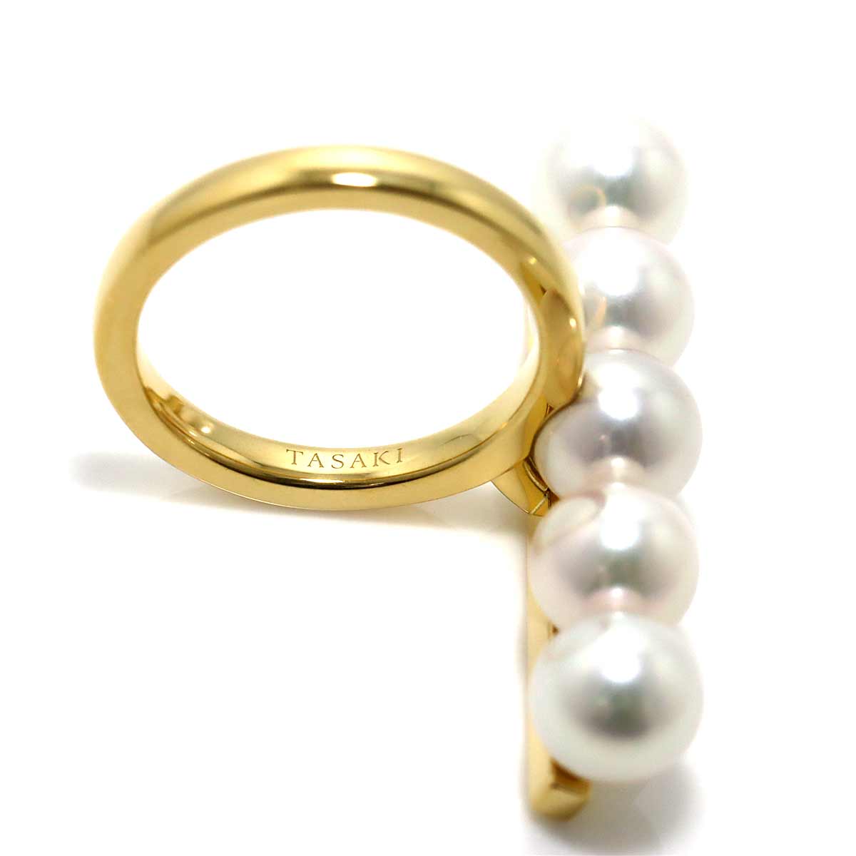 Balance Plus Akoya Pearl Ring 18K YG 750 size6(US) 90295766