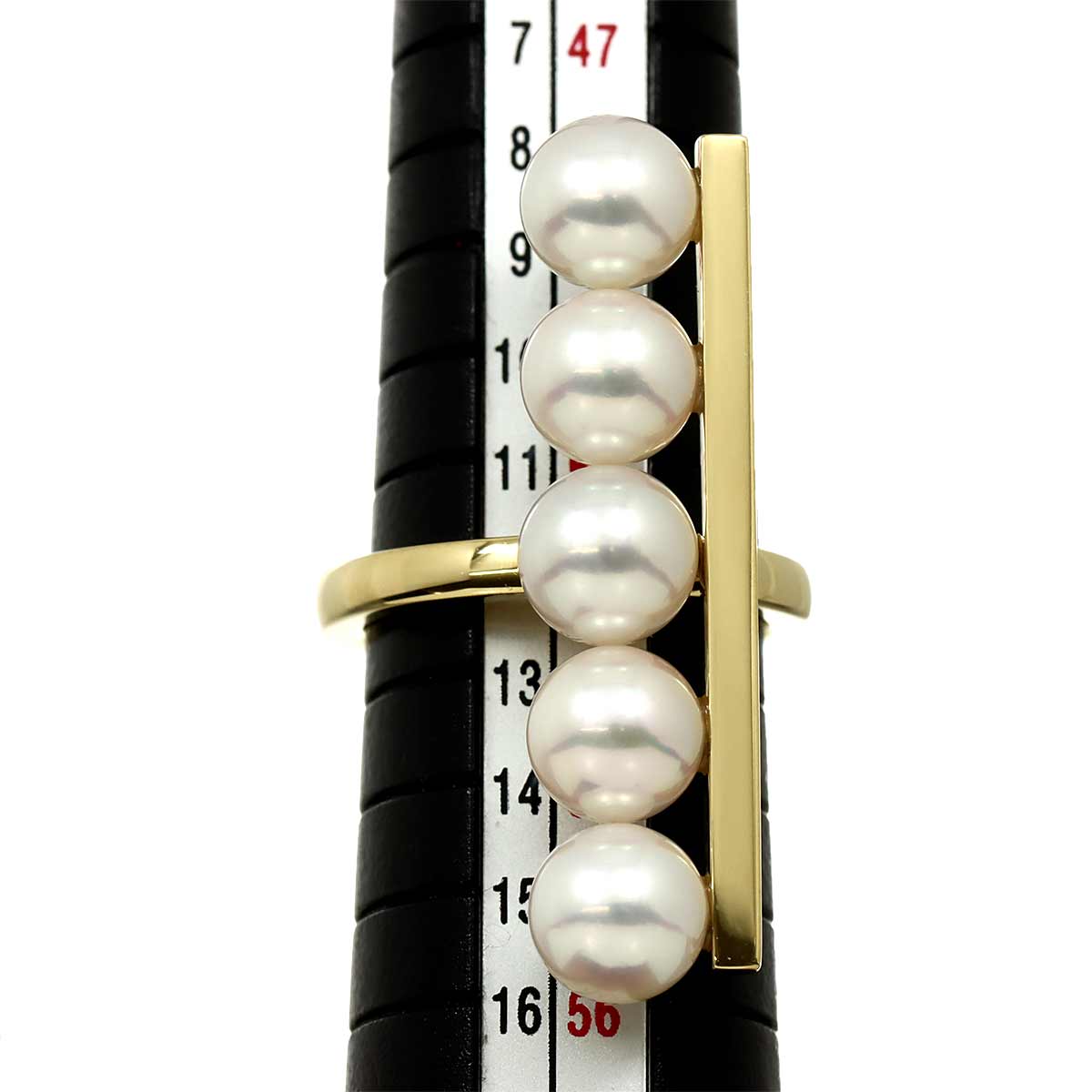 Balance Plus Akoya Pearl Ring 18K YG 750 size6(US) 90295766