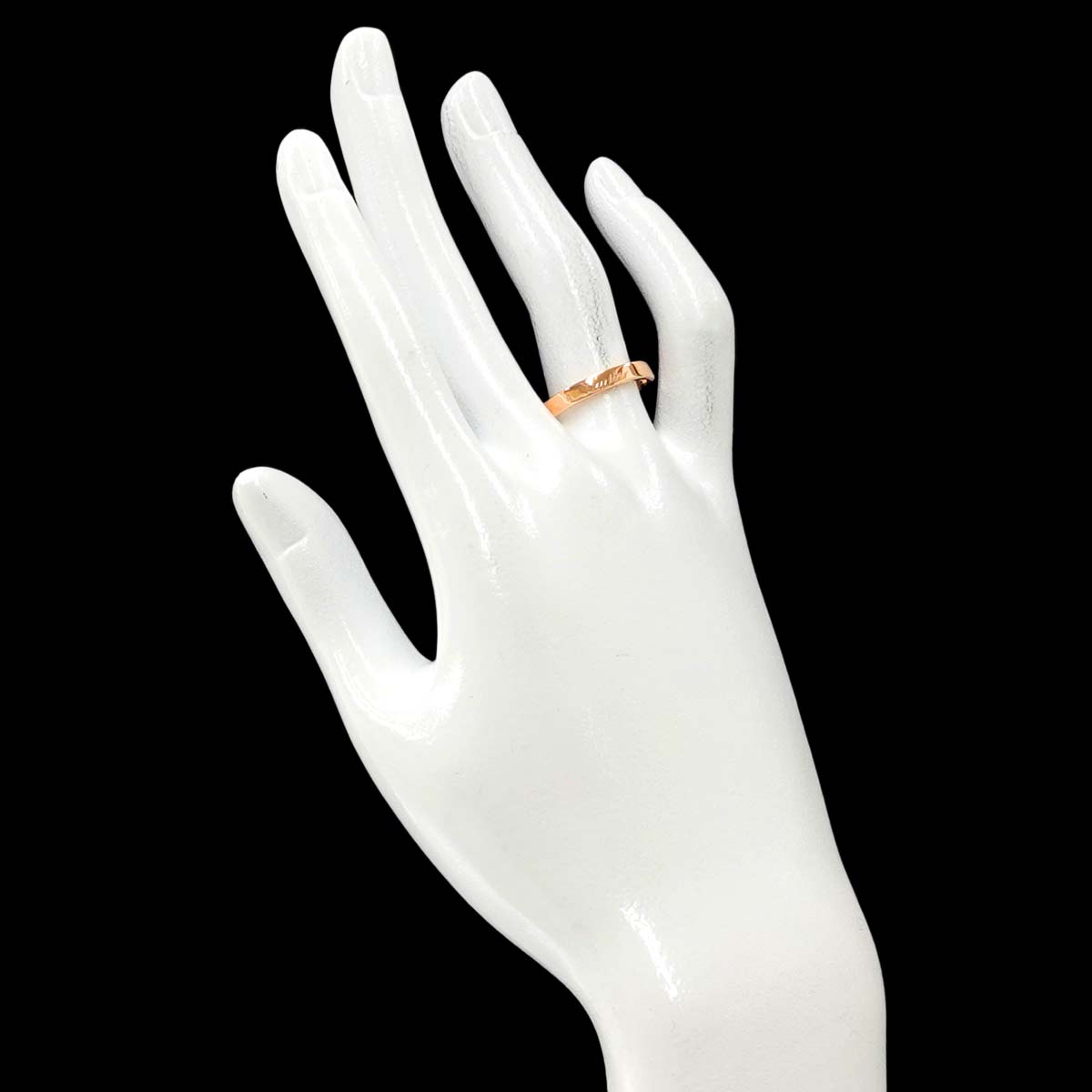 C de Ring 18K Pink Gold 750 Size57 7.75-8(US)
