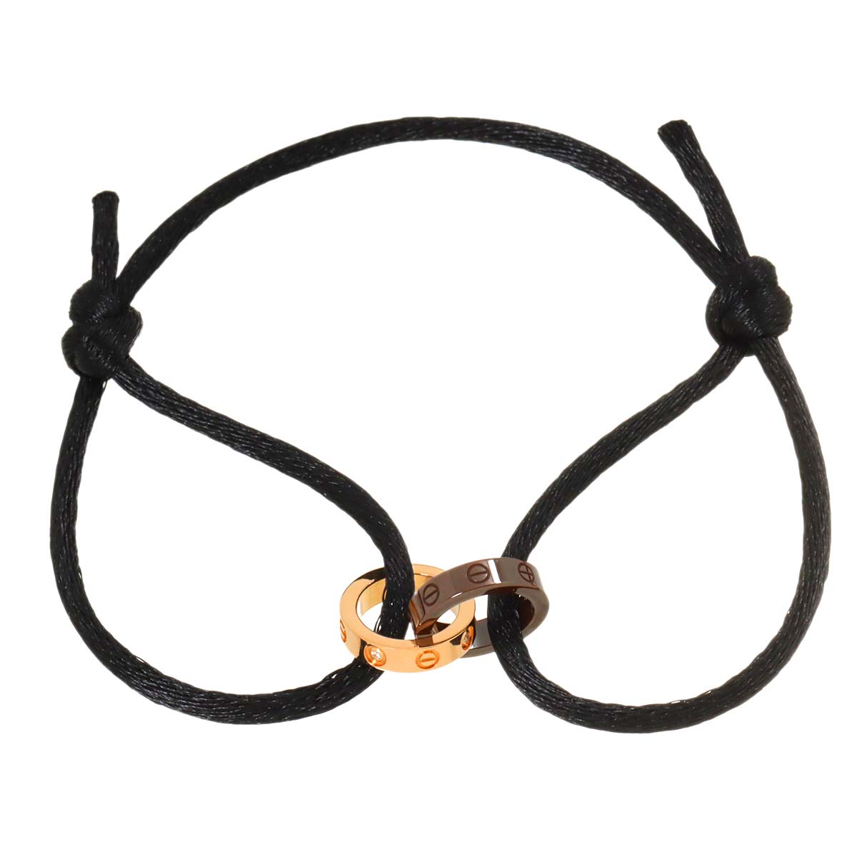 LOVE Diamond Bracelet ceramic 18K Pink Gold 750