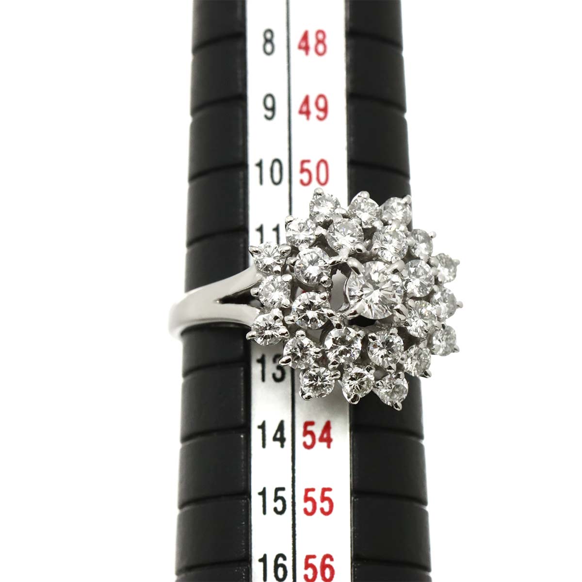 Diamond 0.23ct/1.13ct Ring Platinum size6(US)