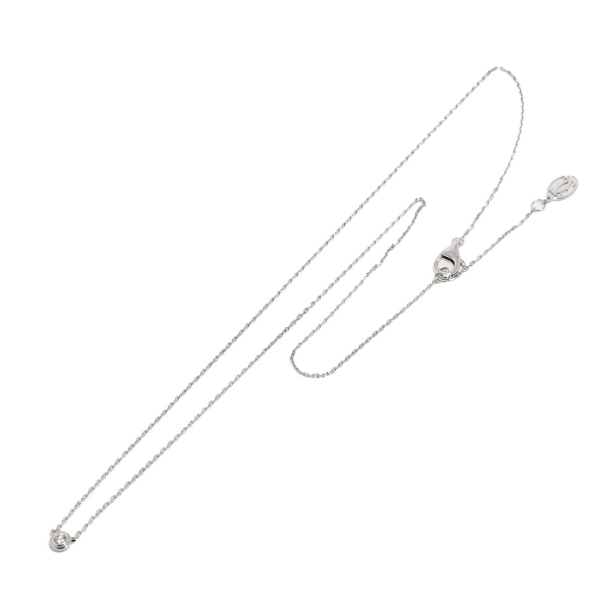 d Amour XS Necklace Diamond Necklace 18K WG 750