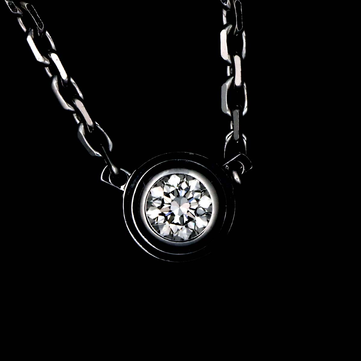 d Amour XS Necklace Diamond Necklace 18K WG 750