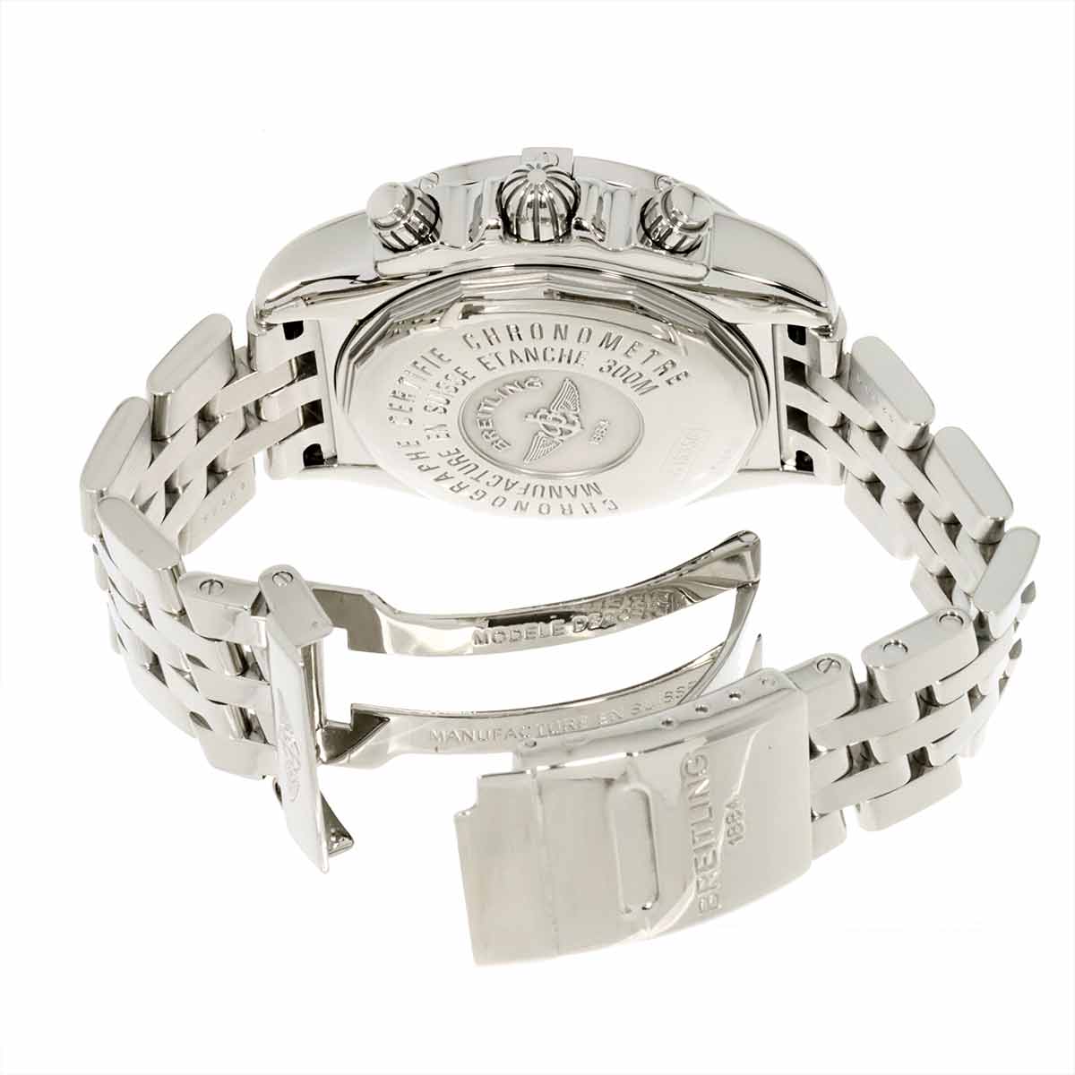 Chronomat Evolution A13356 Chronograph Black Dial Mens