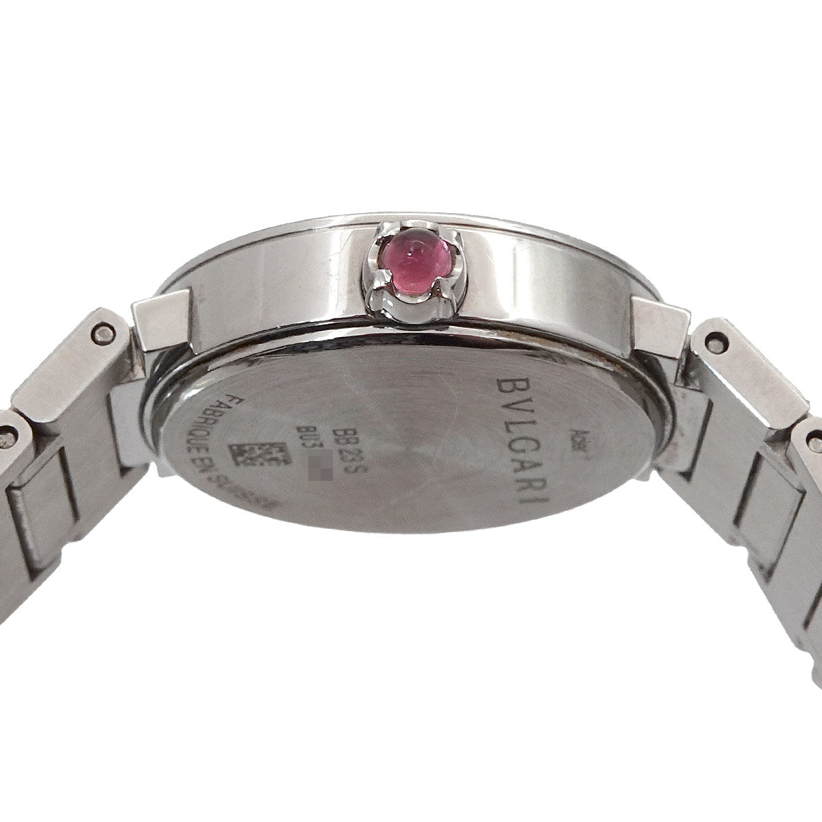 BVLGARIBVLGARI BB23S 12P Diamond Quartz Purpl Dial Ladies