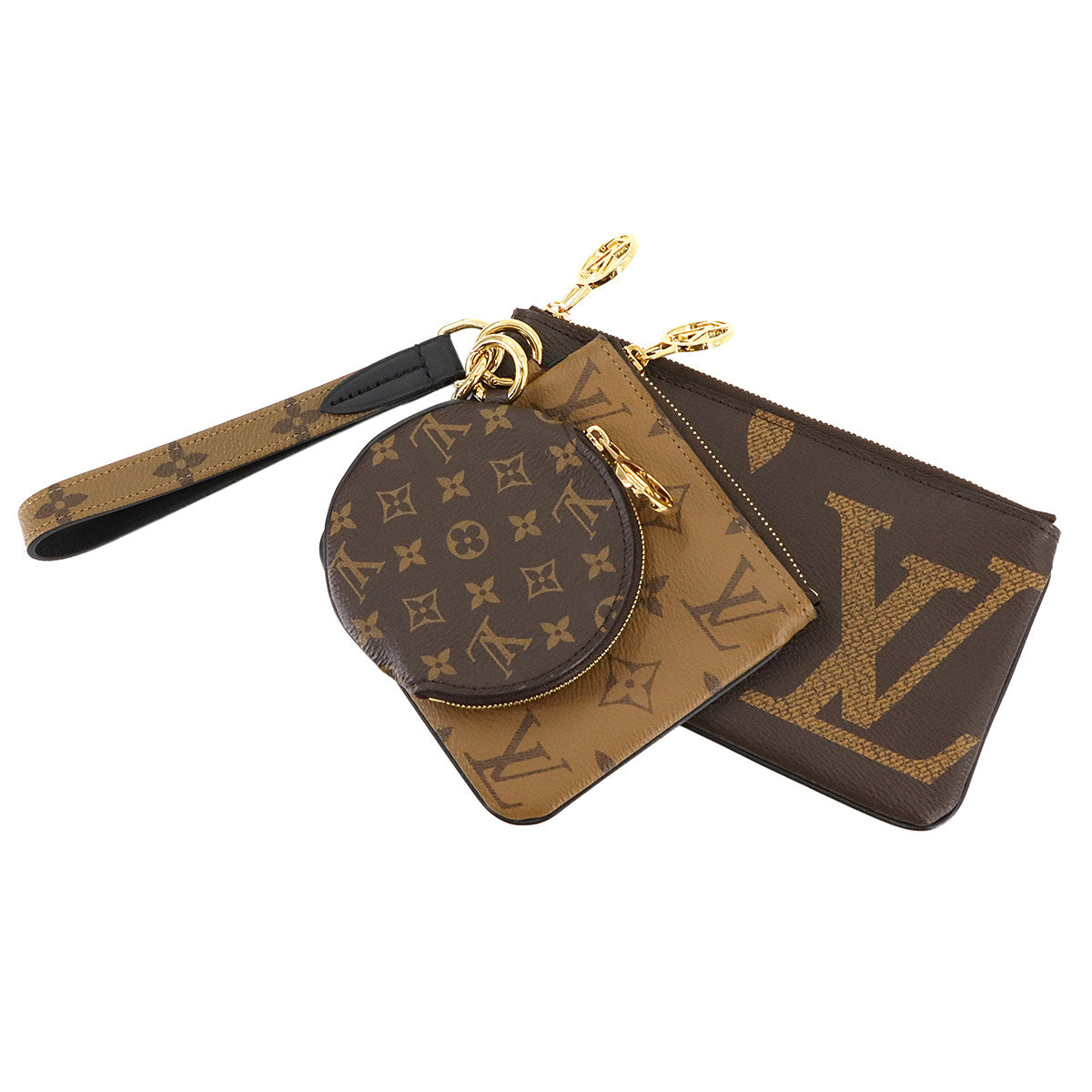 Monogram Giant Pochette Trio Coin Purse M68756 Purse