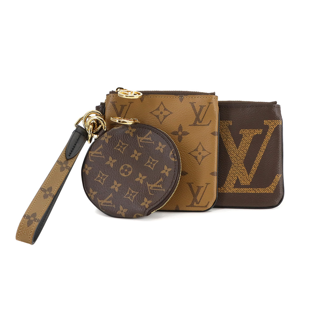 Monogram Giant Pochette Trio Coin Purse M68756 Purse