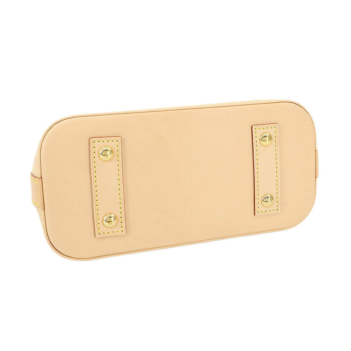 Monogram Alma BB Hand Shoulder Bag Leather Brown M46990