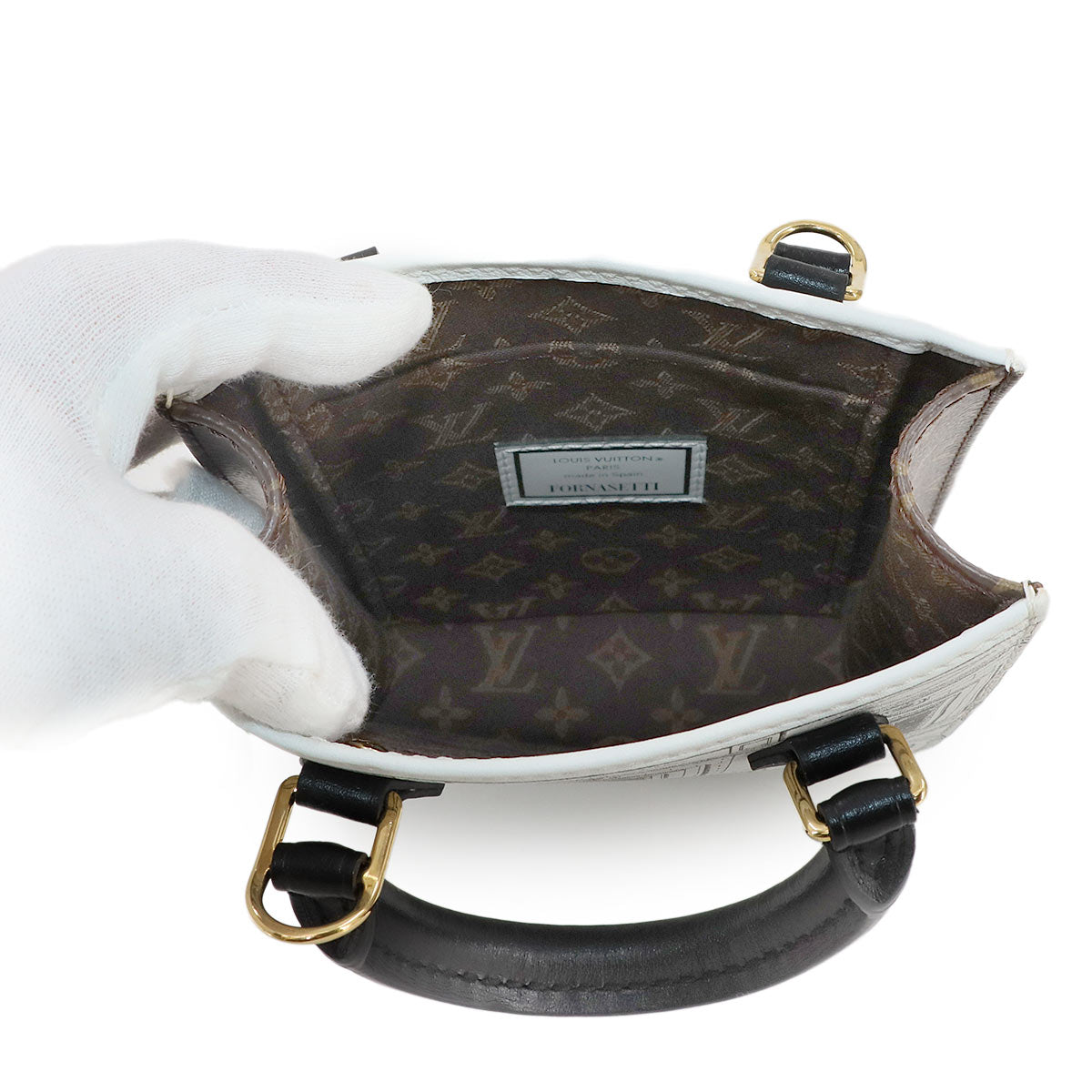 Monogram Petit Sac Plat 2way Hand Shoulder Bag M80991