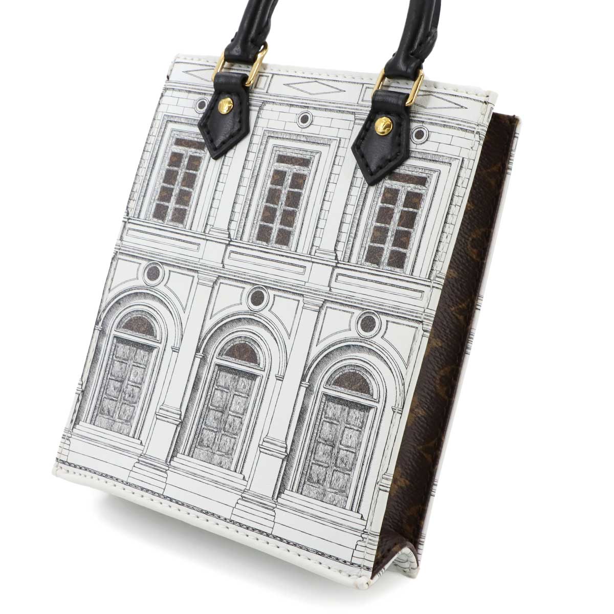 Monogram Petit Sac Plat 2way Hand Shoulder Bag M80991