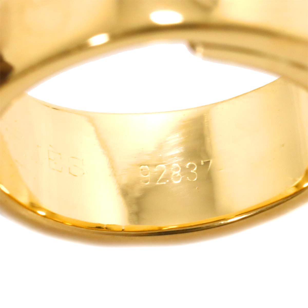 Kelly Diamond Ring 18K YG 750 Size4.5-4.75(US)