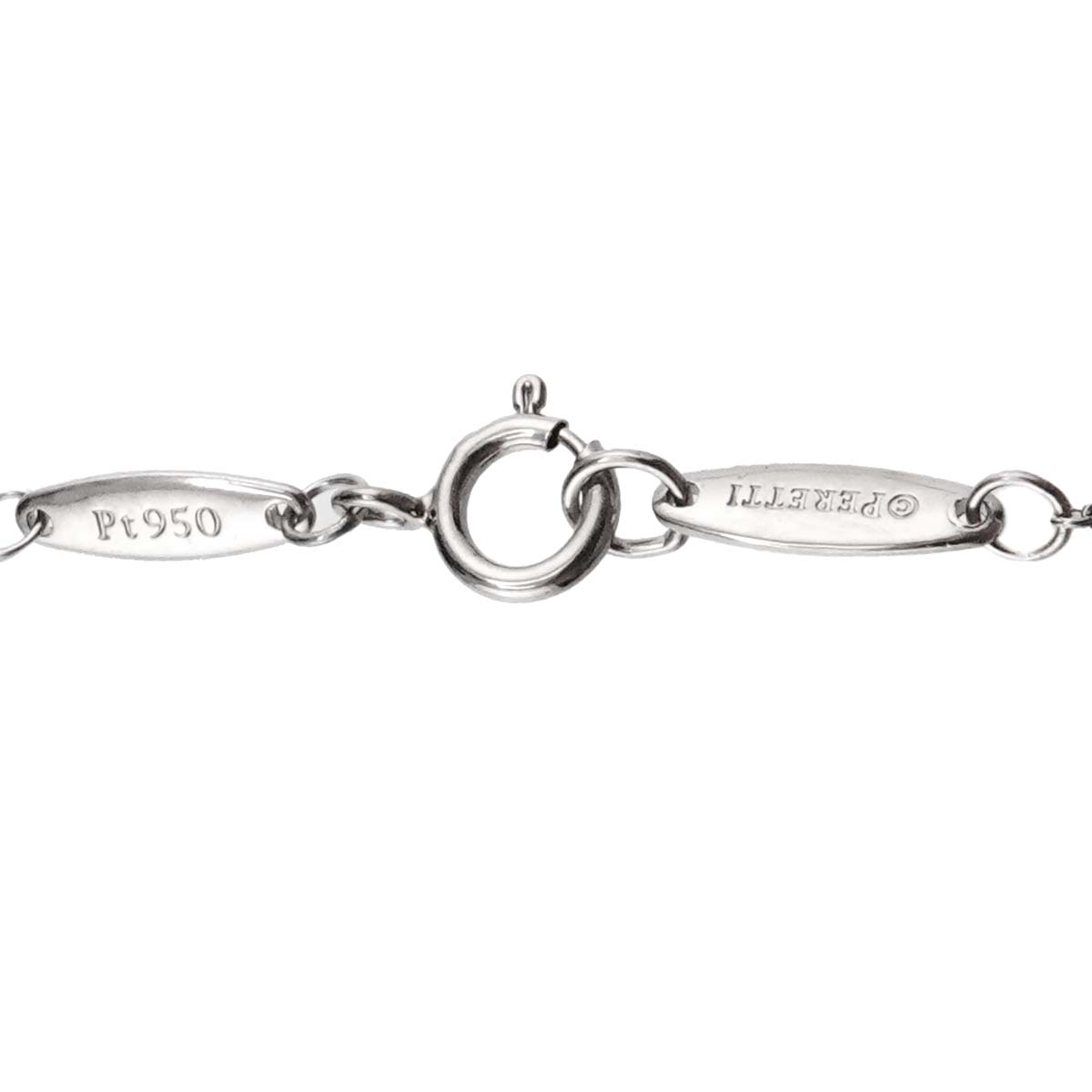 By The Yard Diamond 3P Necklace Platinum