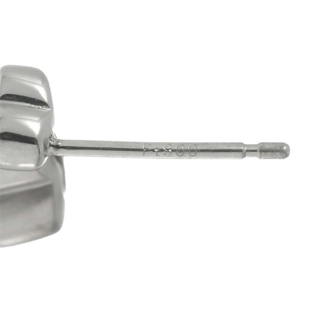 Diamond 0.10/0.10ct Earrings Pierced 18K WG 750