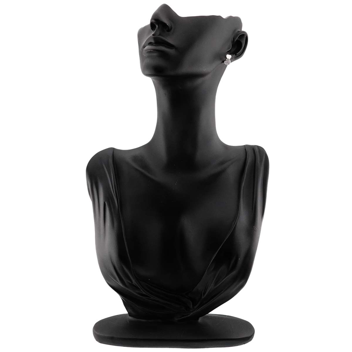 Diamond 0.10/0.10ct Earrings Pierced 18K WG 750