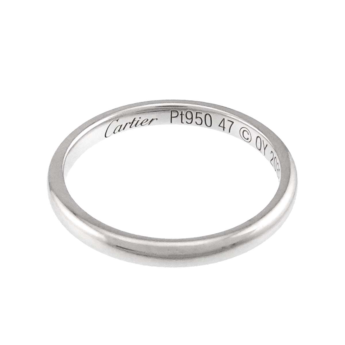 Classic Ring Platinum Size47 4(US)