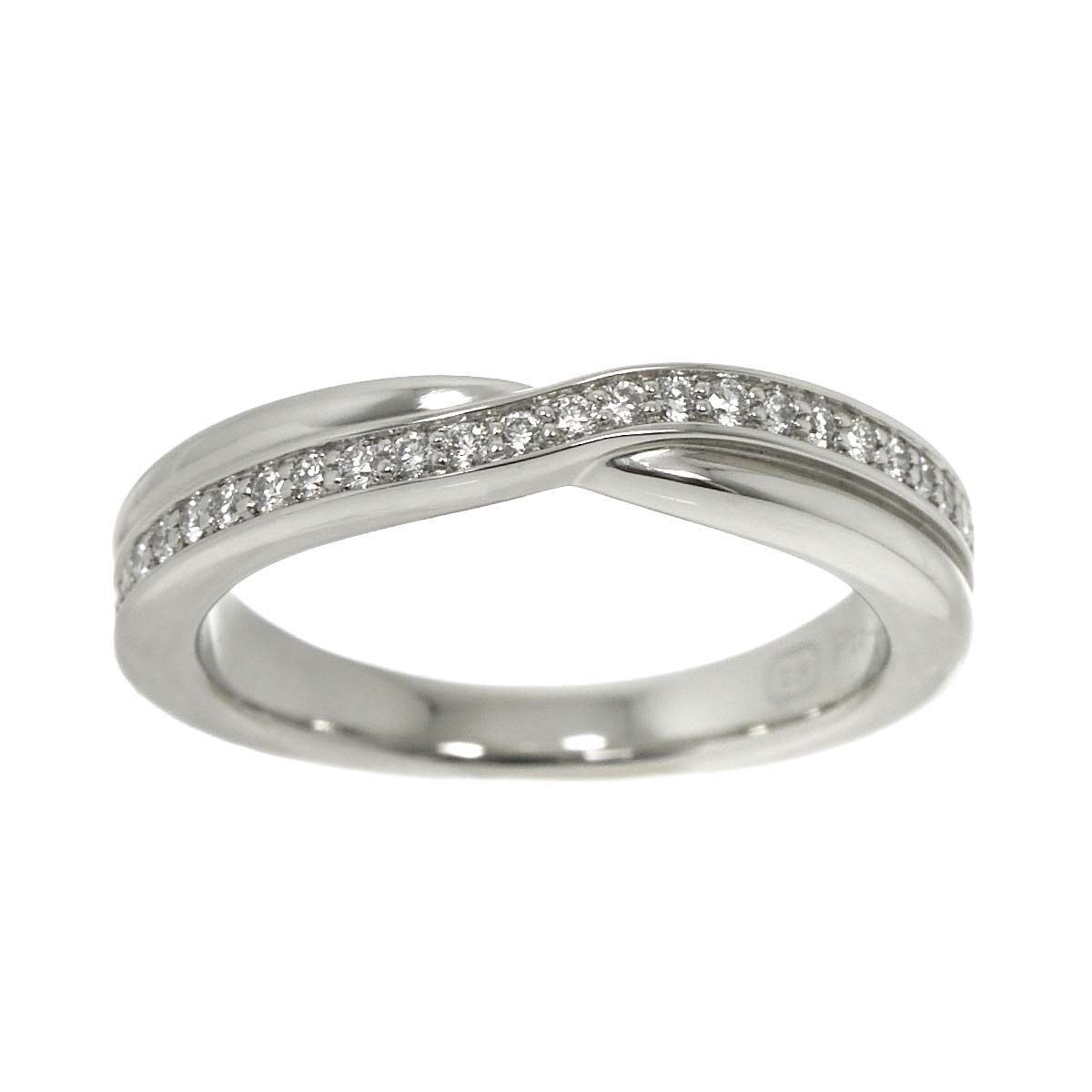Diamond Ring Pt Platinum size2.75-3(US)