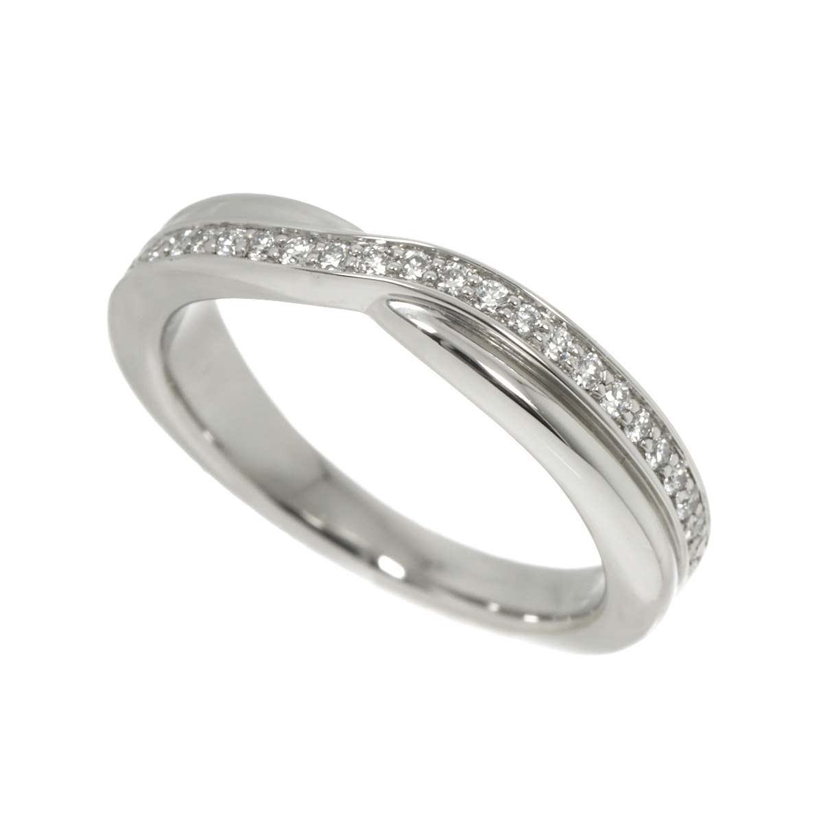 Diamond Ring Pt Platinum size2.75-3(US)