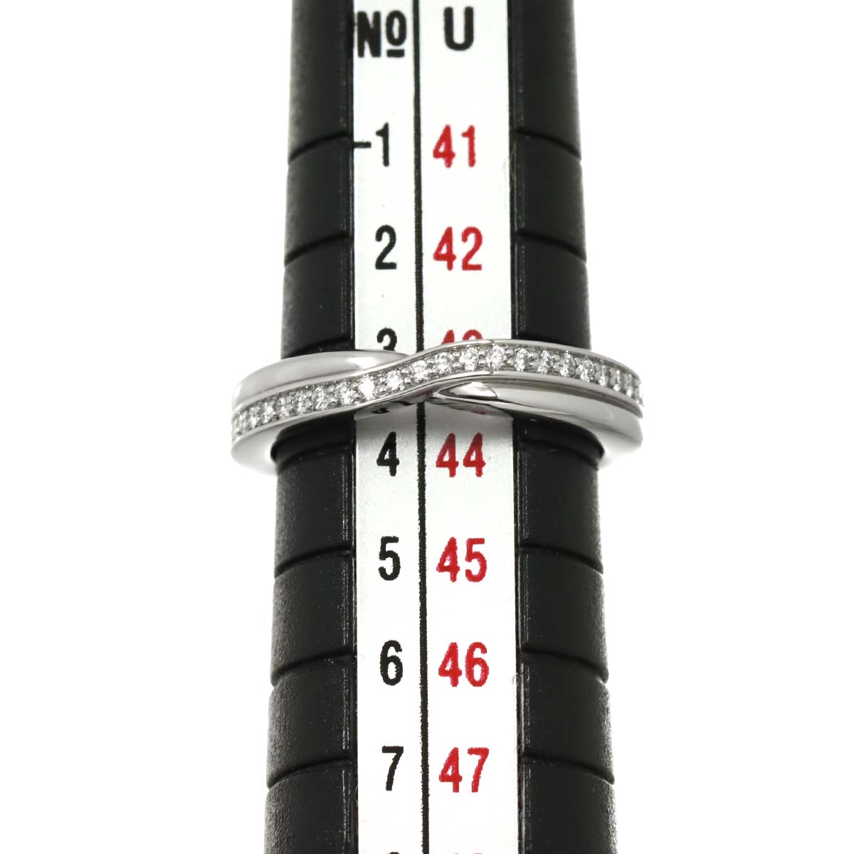 Diamond Ring Pt Platinum size2.75-3(US)