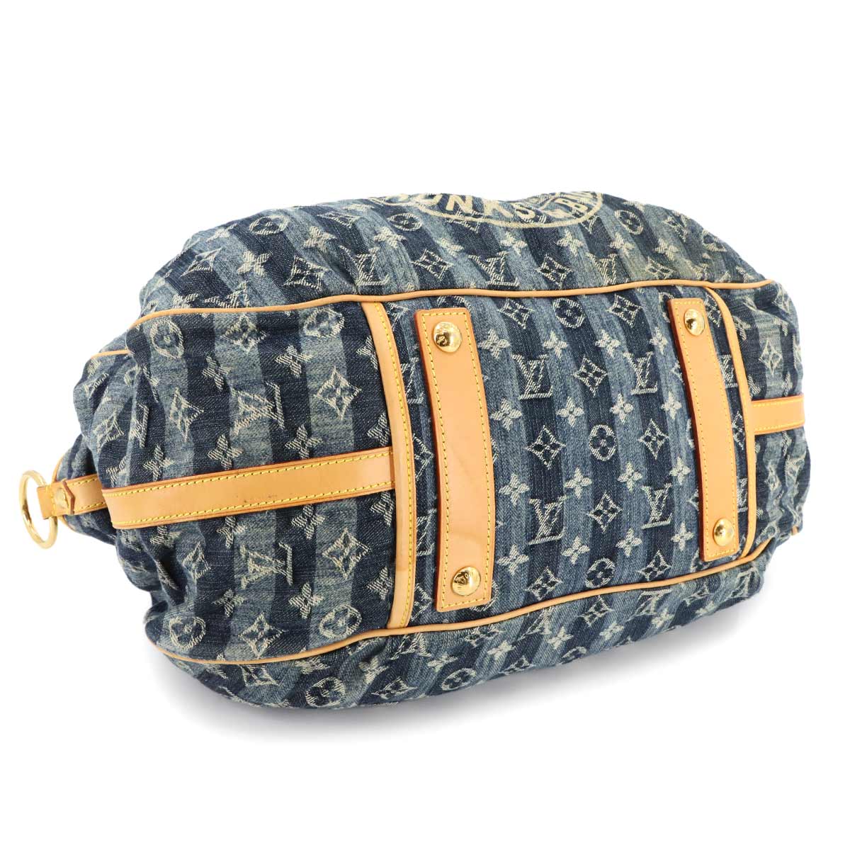 Monogram Denim Cabas Raye GM 2WAY Bag Blue M95336