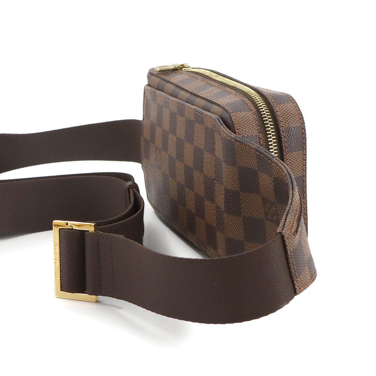 Damier Geronimos Crossbody Bag Ebene Brown N51994