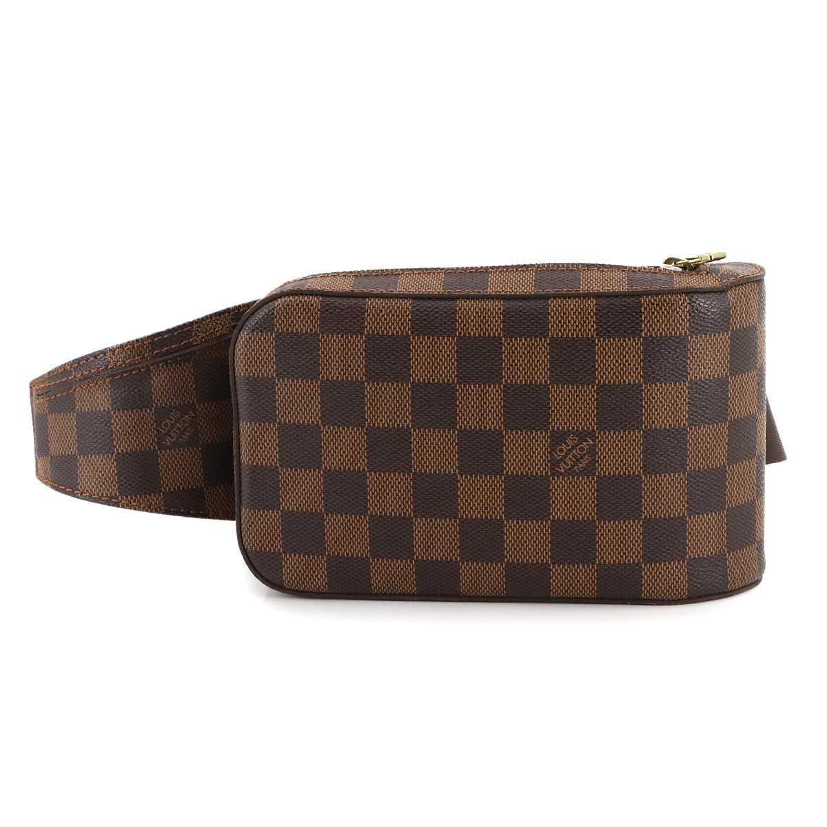 Damier Geronimos Crossbody Bag Ebene Brown N51994