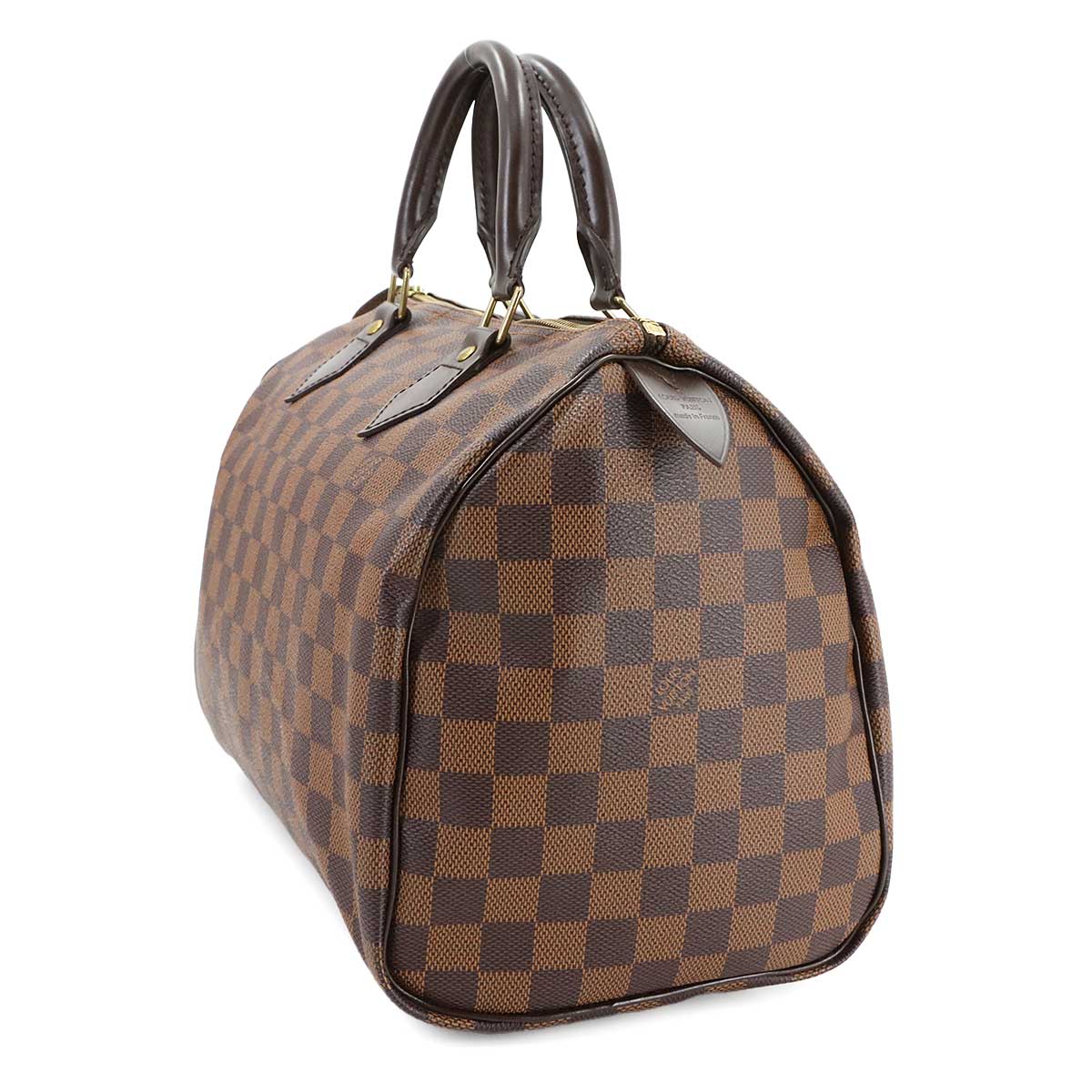 Damier Speedy 30 Hand Bag Ebene N41531 Brown Purse