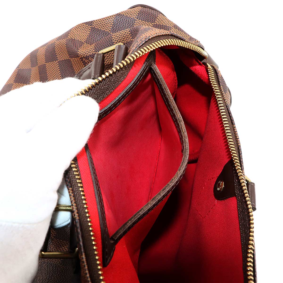 Damier Speedy 30 Hand Bag Ebene N41531 Brown Purse