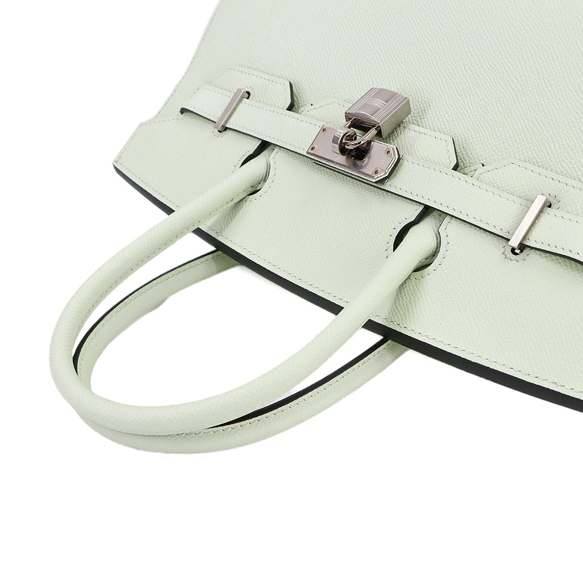 Birkin 30 Veau Epsom Vert Fizz Hand Bag Purse