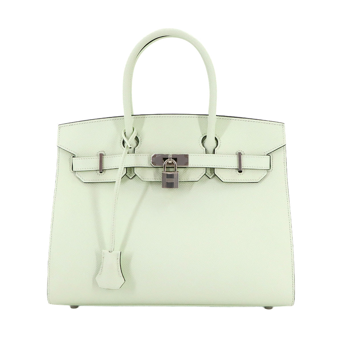 Birkin 30 Veau Epsom Vert Fizz Hand Bag Purse