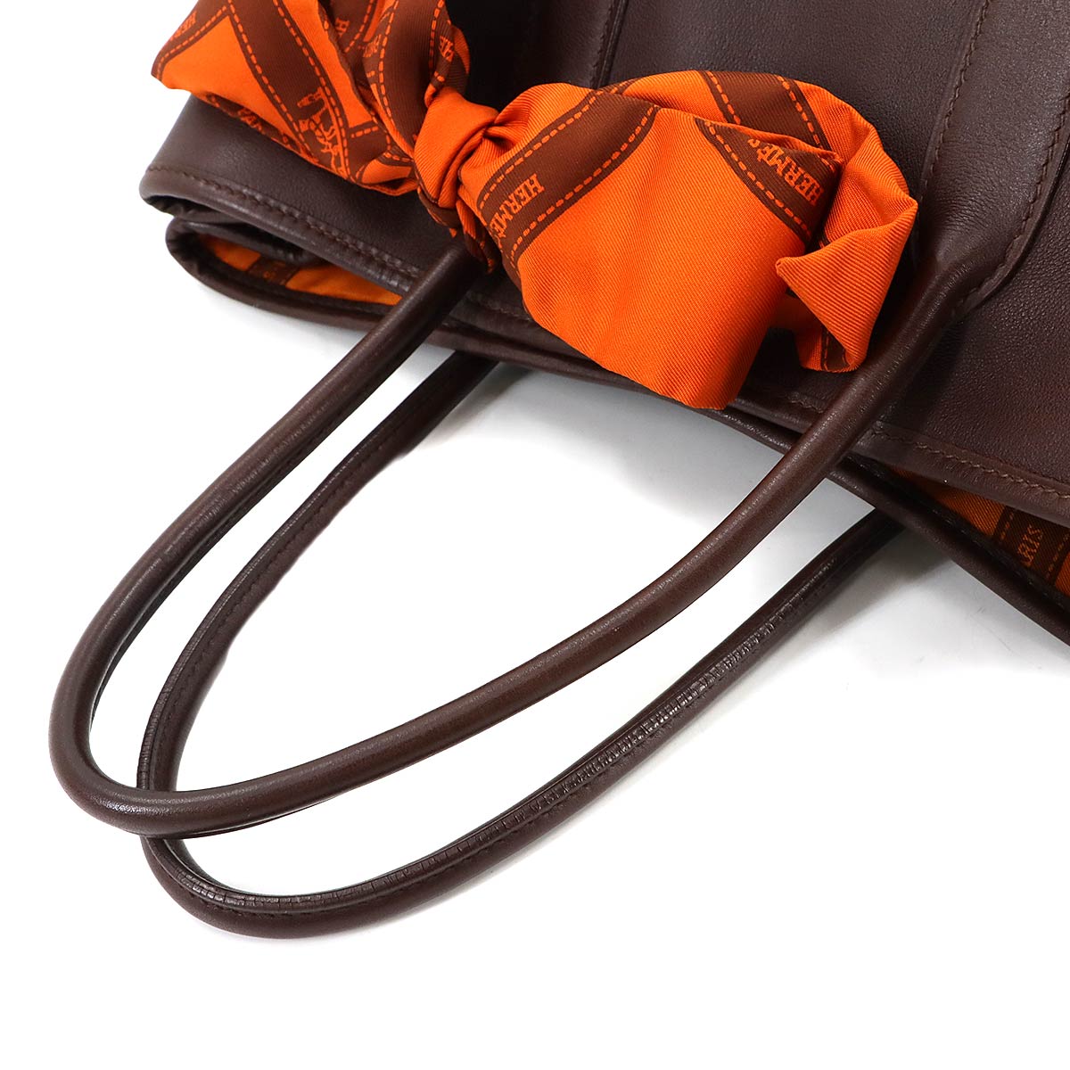 Garden Twilly 30 TPM Tote Bag Swift Leather Havane Purse