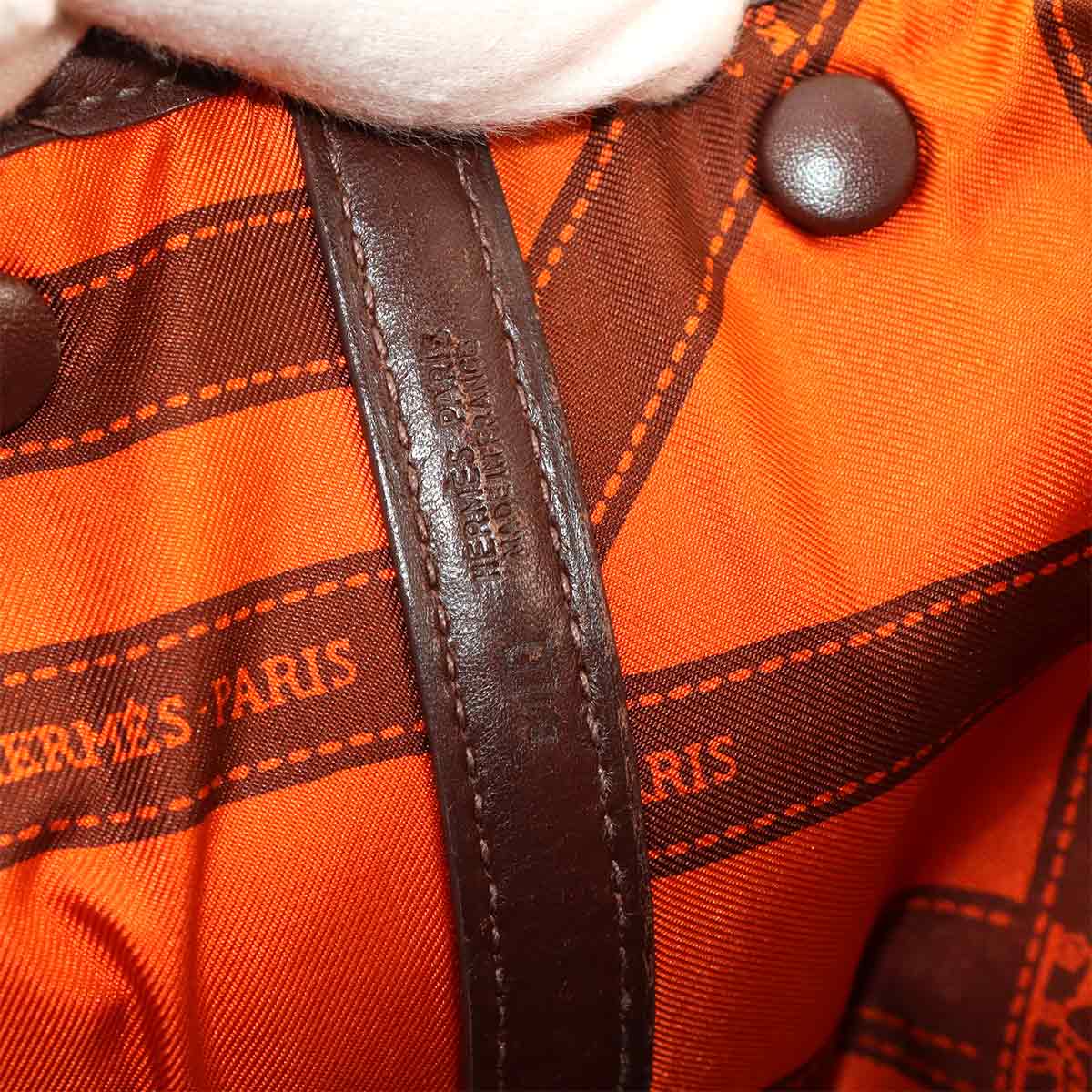 Garden Twilly 30 TPM Tote Bag Swift Leather Havane Purse