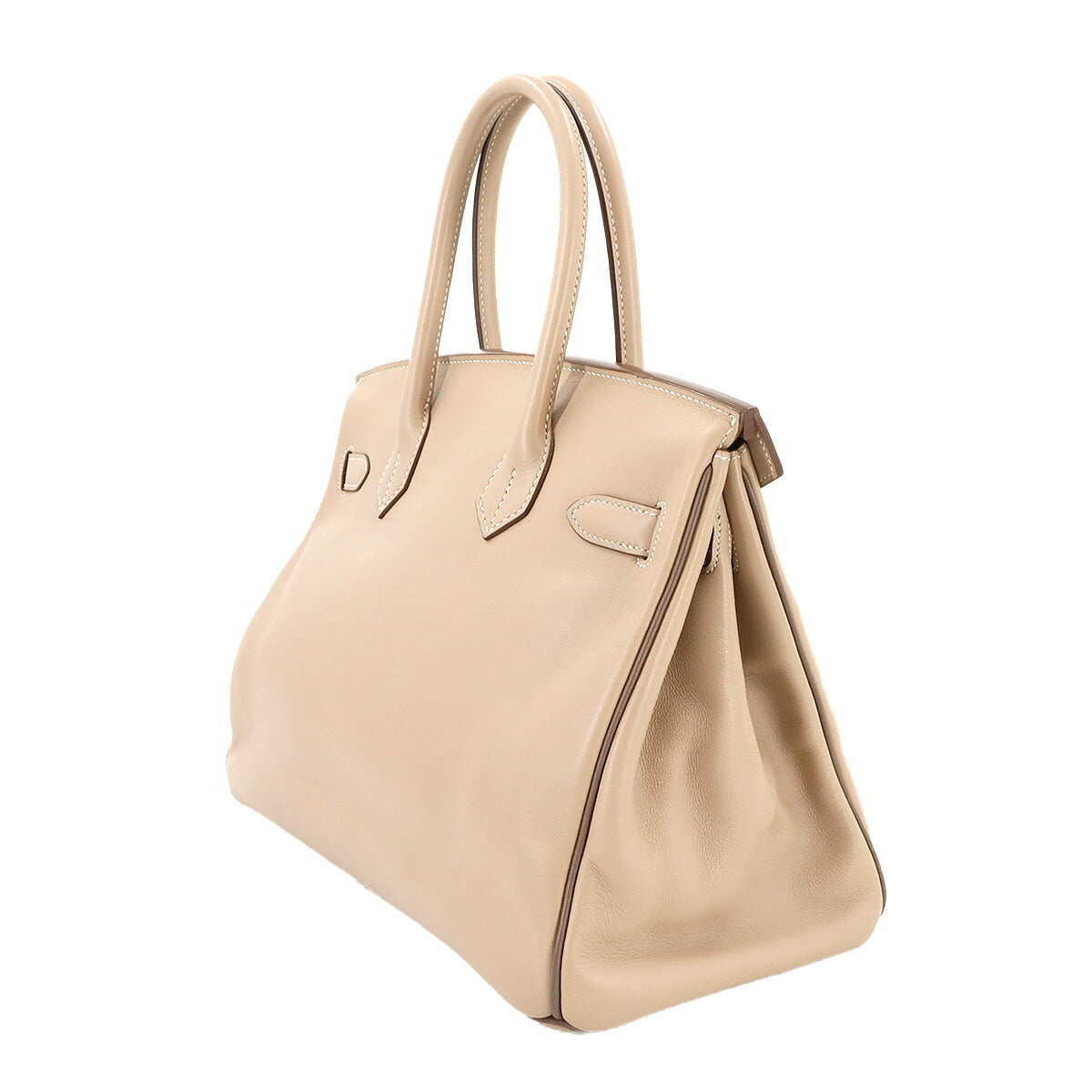 Birkin 30 Hand Bag Veau Swift Argile Etoupe Purse