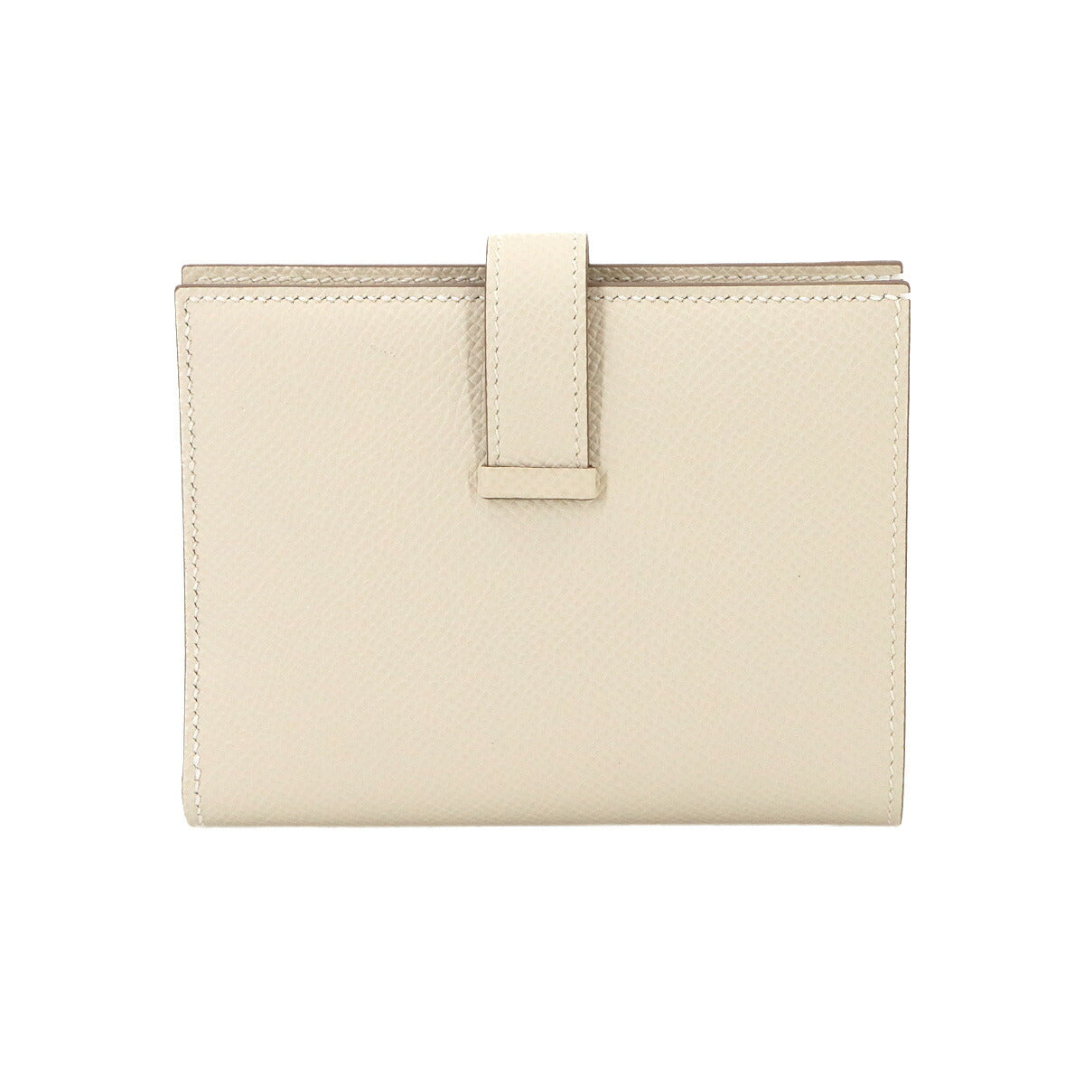 Bearn Compact Wallet Veau Epsom Leather Craie Purse