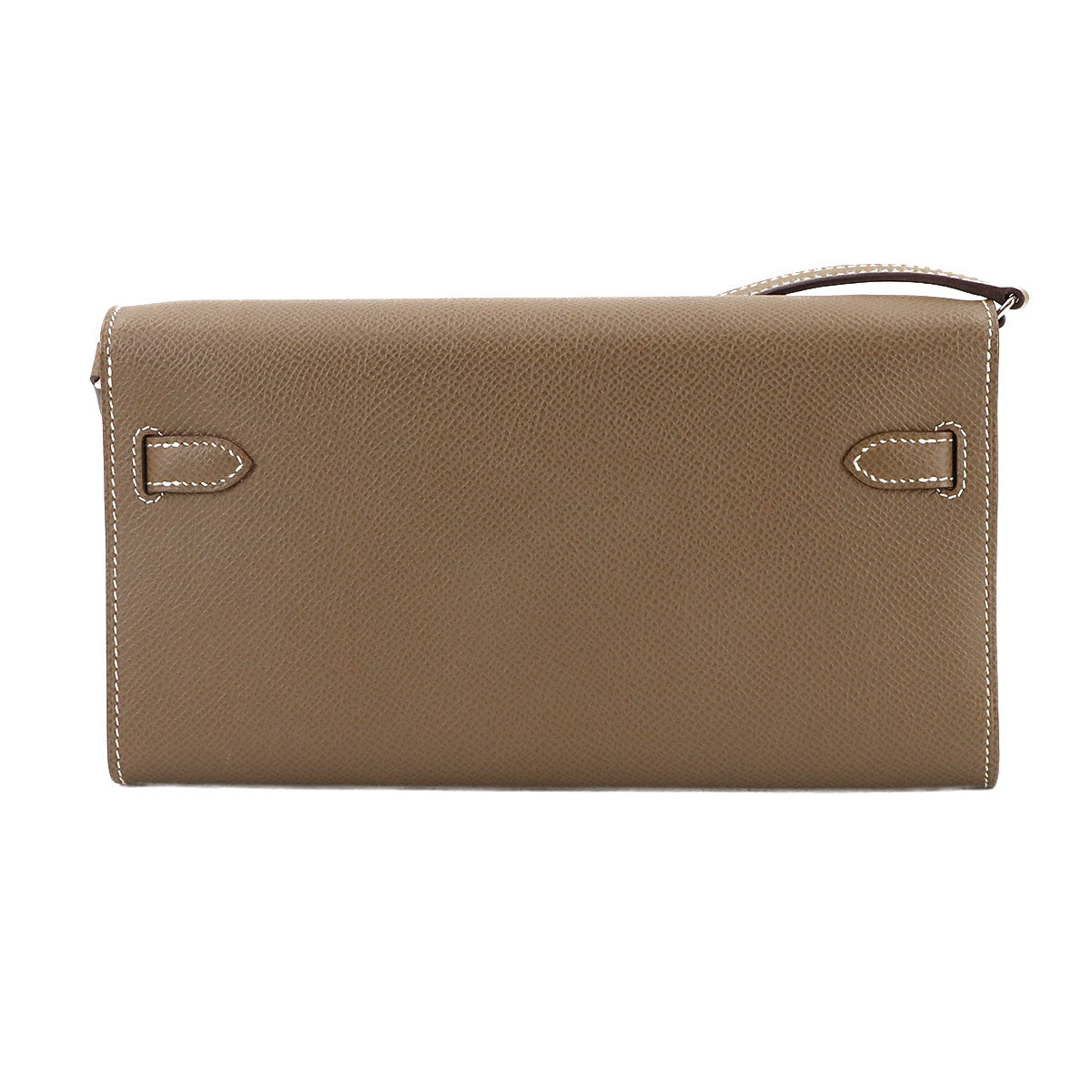 Kelly To Go Shoulder Wallet Epsom Etoupe Purse