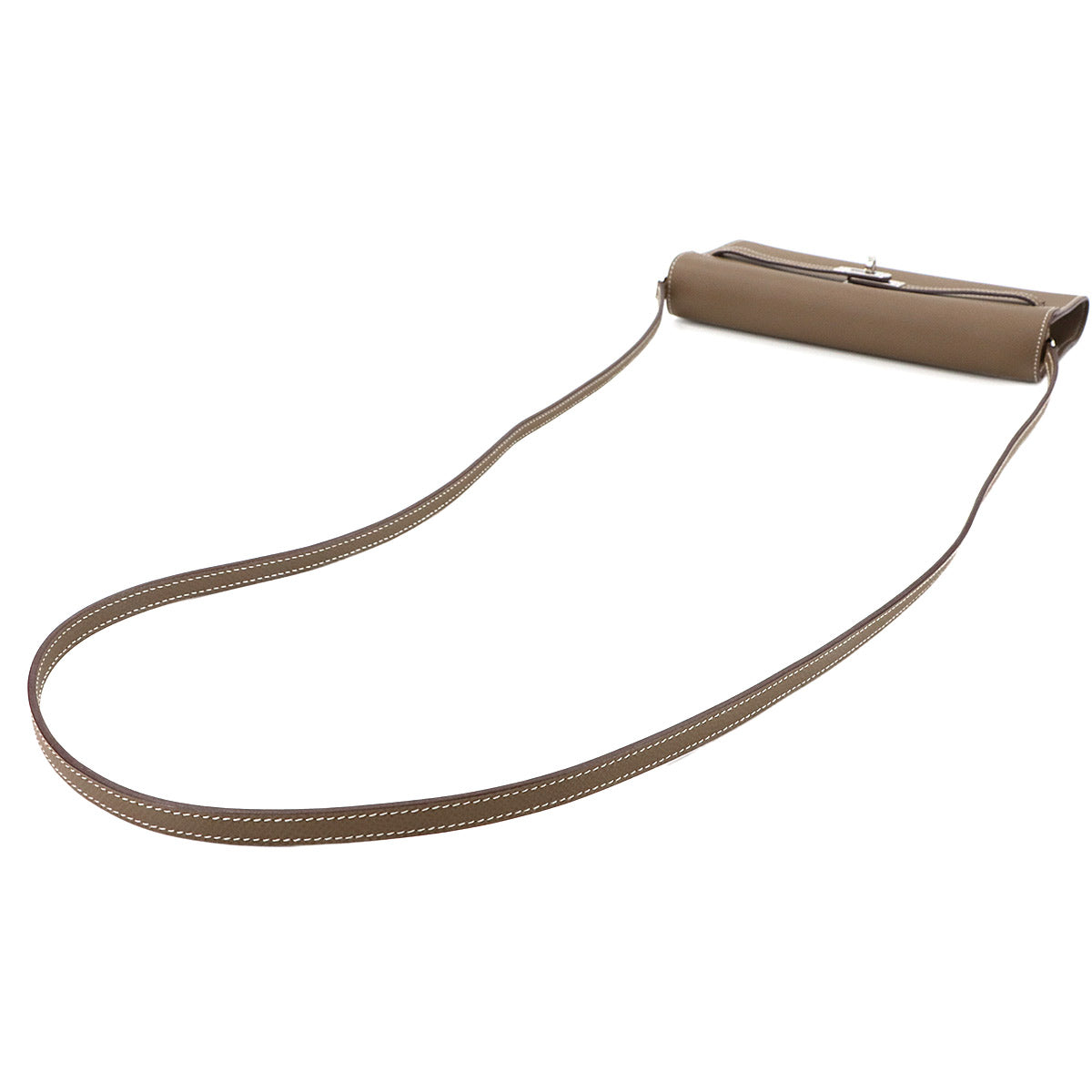 Kelly To Go Shoulder Wallet Epsom Etoupe Purse