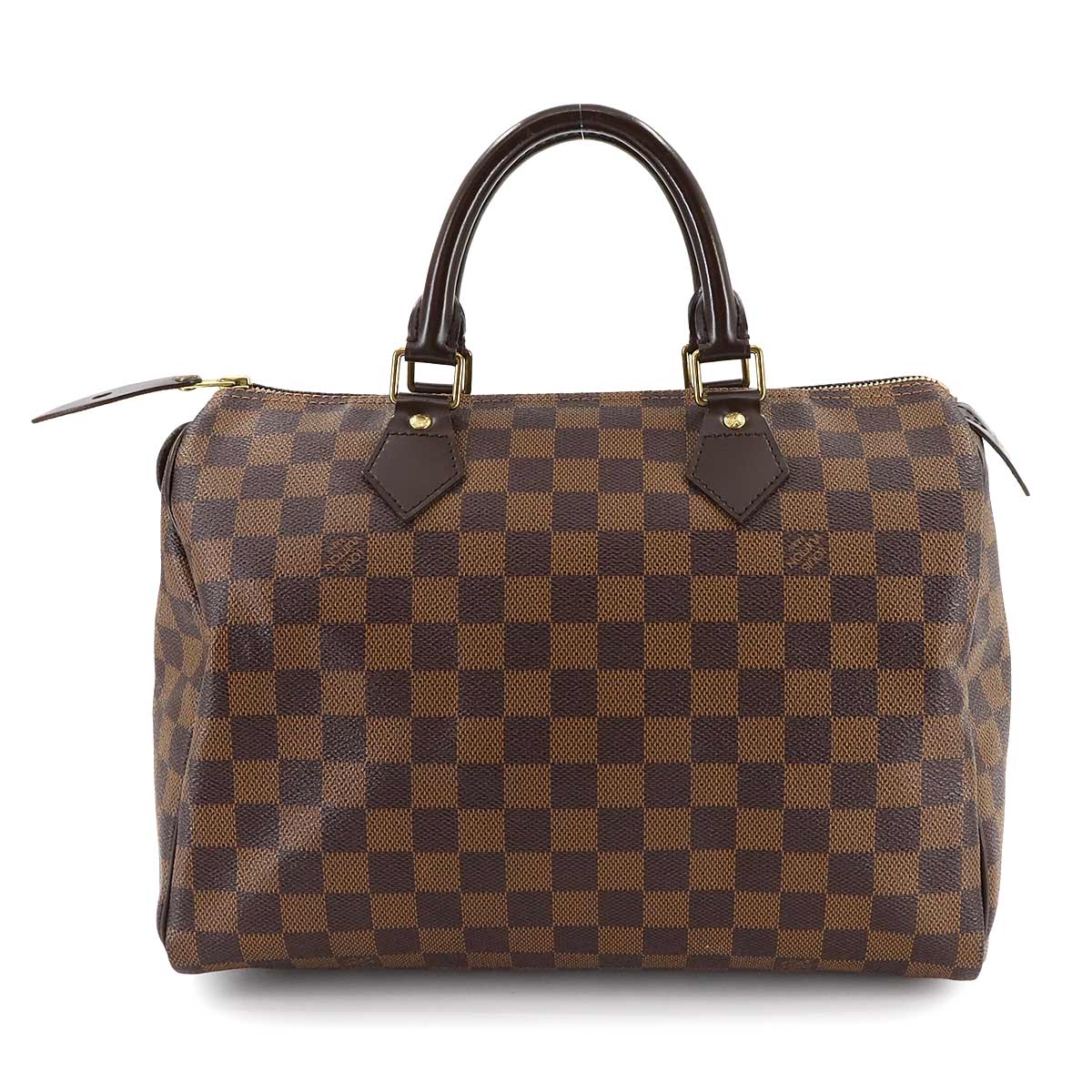 Damier Speedy 30 Hand Bag Ebene N41531 Brown Purse