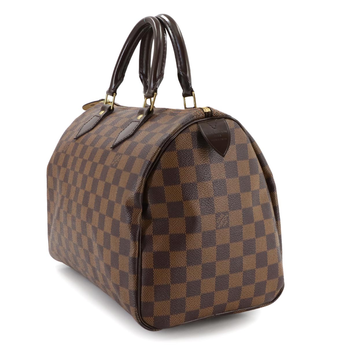 Damier Speedy 30 Hand Bag Ebene N41531 Brown Purse