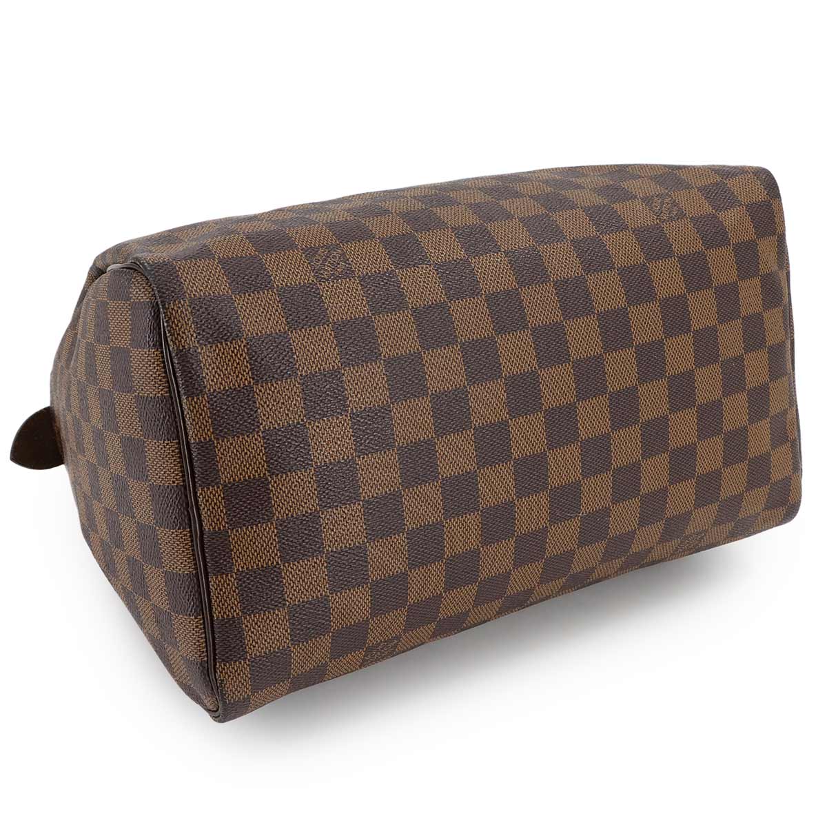 Damier Speedy 30 Hand Bag Ebene N41531 Brown Purse